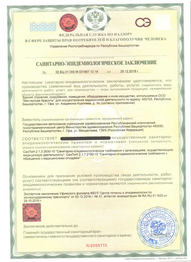 Документация Мастерской красоты